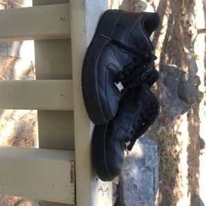 Nike Black Air Force 1’s